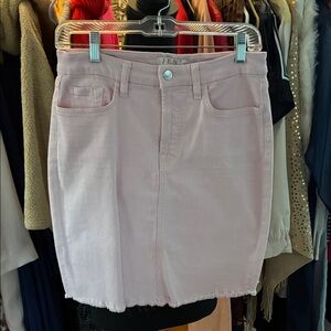 JEN7 Light Pink Pencil Skirt